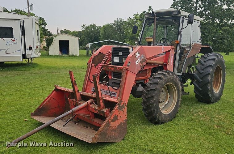 image for item NT9795 1994 Massey Ferguson 390  MFWD tractor
