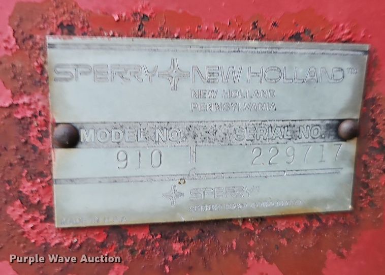 image for item NT9796 New Holland 910  swather / windrower