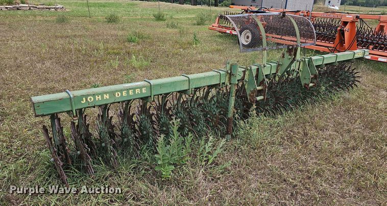 image for item NU9069 John Deere 400  rotary hoe