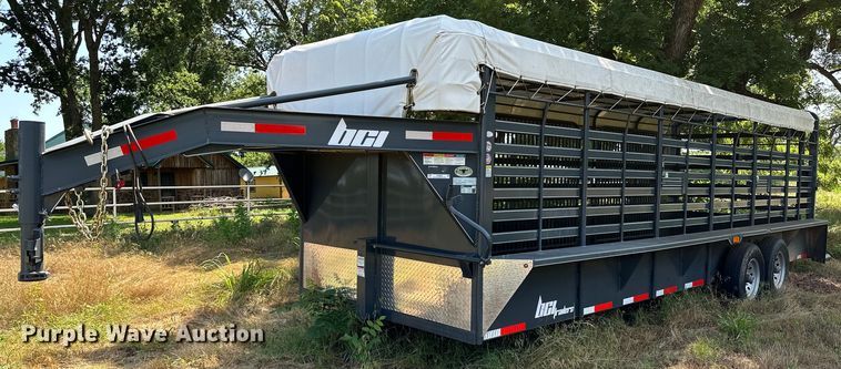 image for item OC9034 2019 BCI  livestock trailer