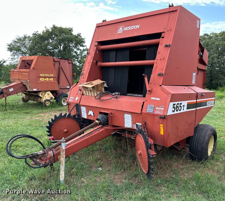 image for item OC9125 Hesston 565T  round baler