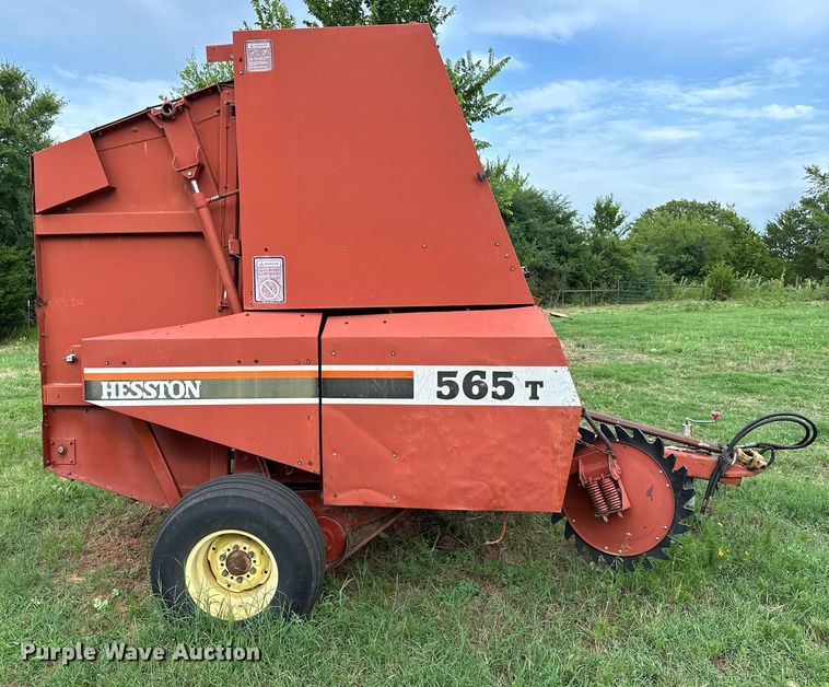 image for item OC9125 Hesston 565T  round baler