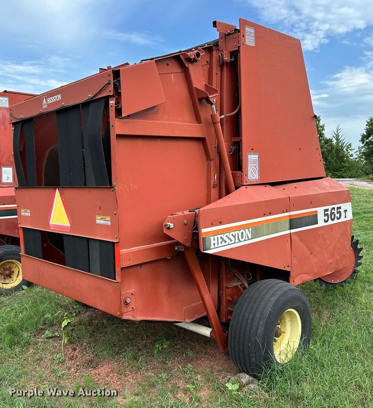 image for item OC9125 Hesston 565T  round baler