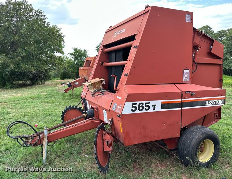 image for item OC9125 Hesston 565T  round baler