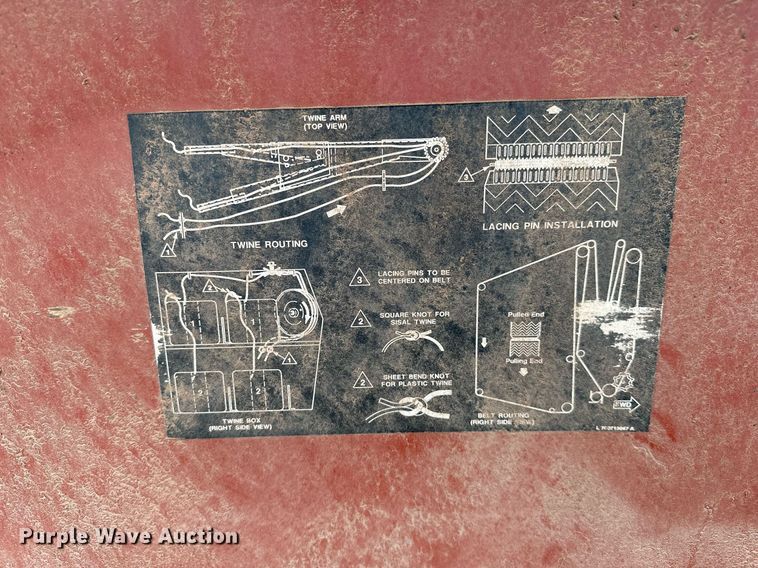 image for item OC9125 Hesston 565T  round baler