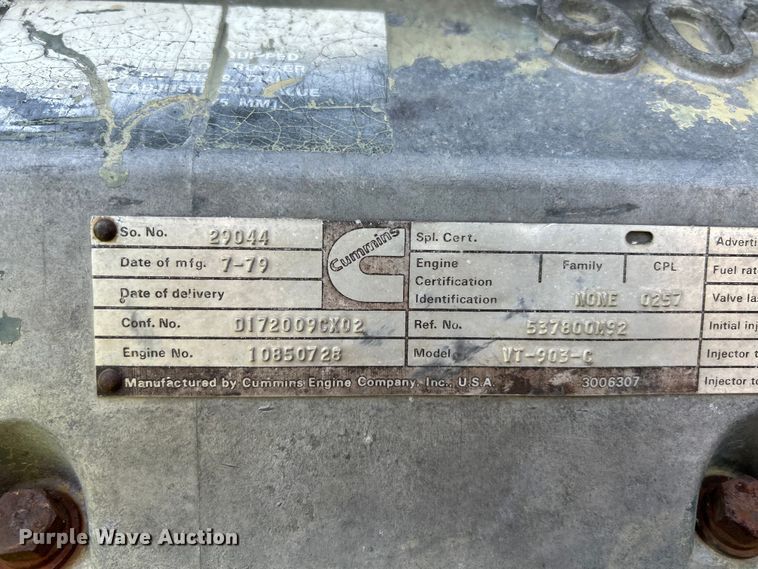 image for item OK9746 1979 Massey Ferguson 4880  4WD tractor