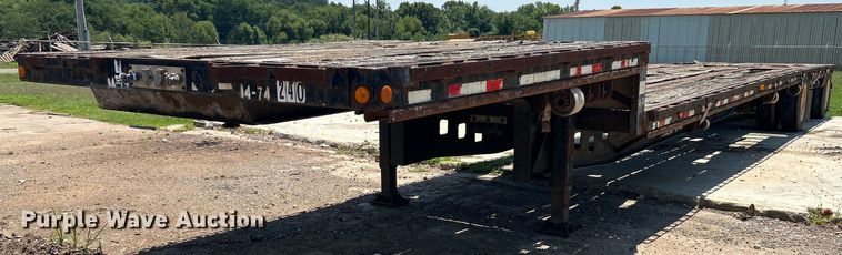 image for item DI7923 2000 Kalyn Siebert KDP80  drop deck trailer