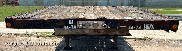 image for item DI7923 2000 Kalyn Siebert KDP80  drop deck trailer