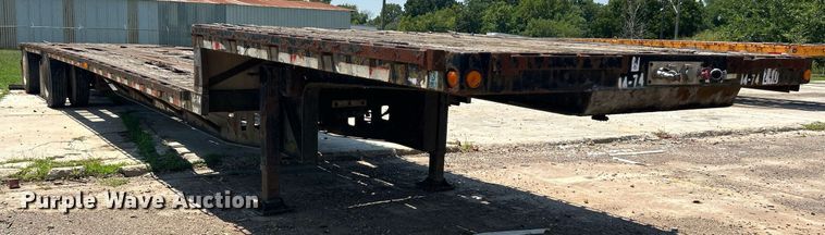 image for item DI7923 2000 Kalyn Siebert KDP80  drop deck trailer