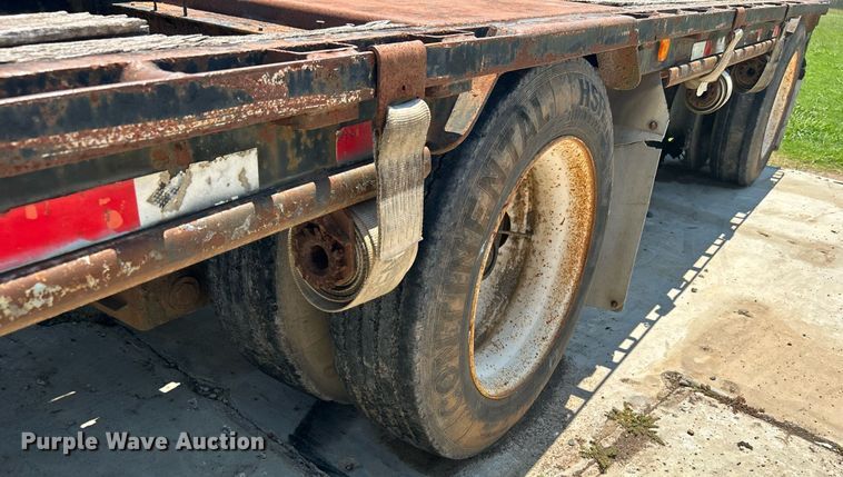 image for item DI7923 2000 Kalyn Siebert KDP80  drop deck trailer