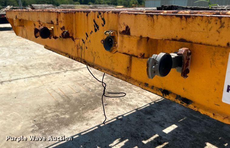 image for item DI7924 1986 Great Dane GPS-45  flatbed trailer