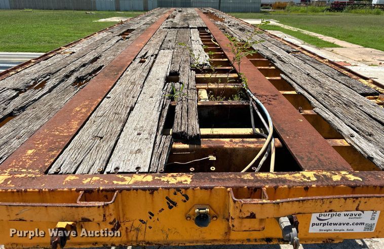 image for item DI7924 1986 Great Dane GPS-45  flatbed trailer