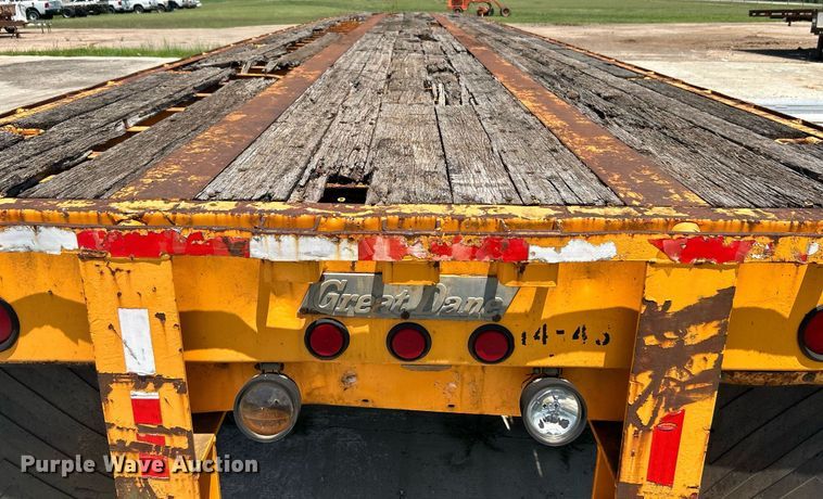 image for item DI7924 1986 Great Dane GPS-45  flatbed trailer