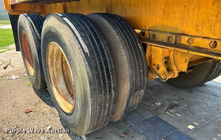 image for item DI7924 1986 Great Dane GPS-45  flatbed trailer