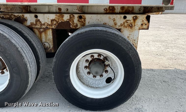 image for item DL3864 1999 Warren  feed delivery trailer