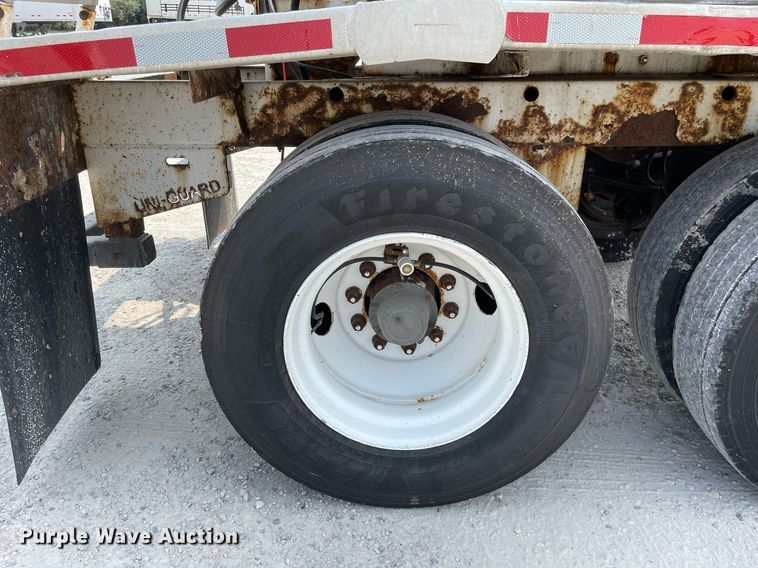 image for item DL3864 1999 Warren  feed delivery trailer