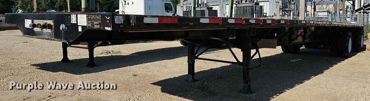 image for item DN8620 2012 Transcraft TL2000  flatbed trailer