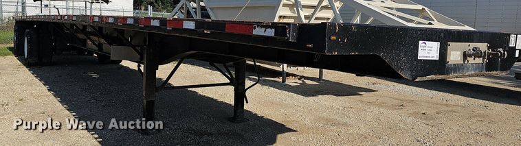 image for item DN8620 2012 Transcraft TL2000  flatbed trailer