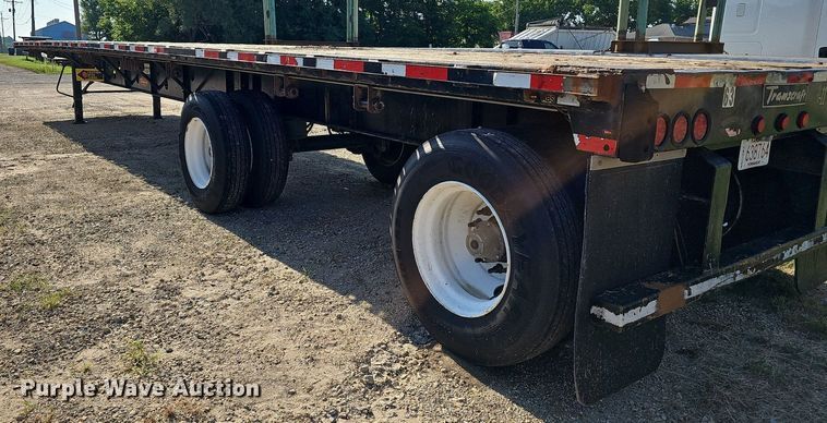 image for item DN8620 2012 Transcraft TL2000  flatbed trailer