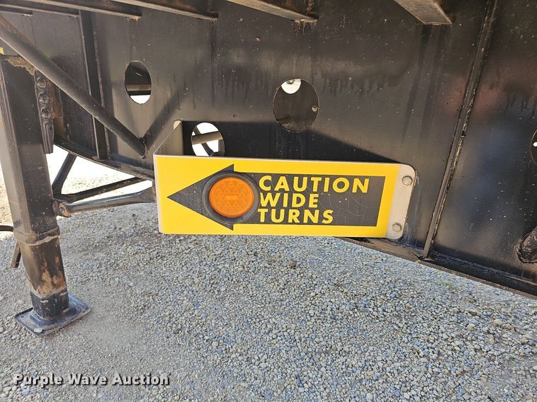 image for item DN8620 2012 Transcraft TL2000  flatbed trailer