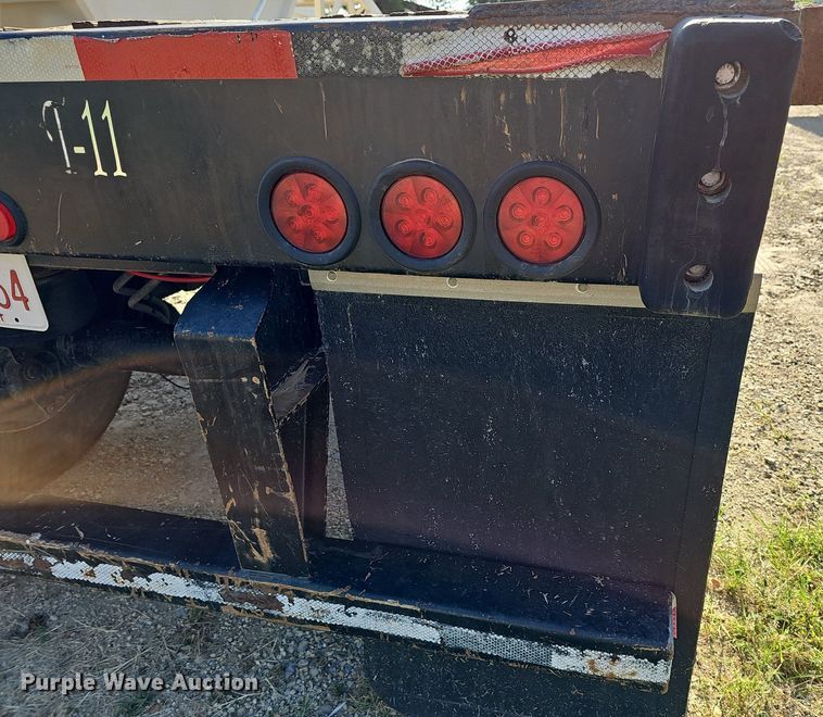 image for item DN8620 2012 Transcraft TL2000  flatbed trailer