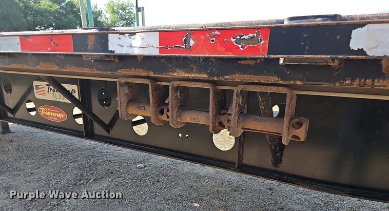 image for item DN8620 2012 Transcraft TL2000  flatbed trailer