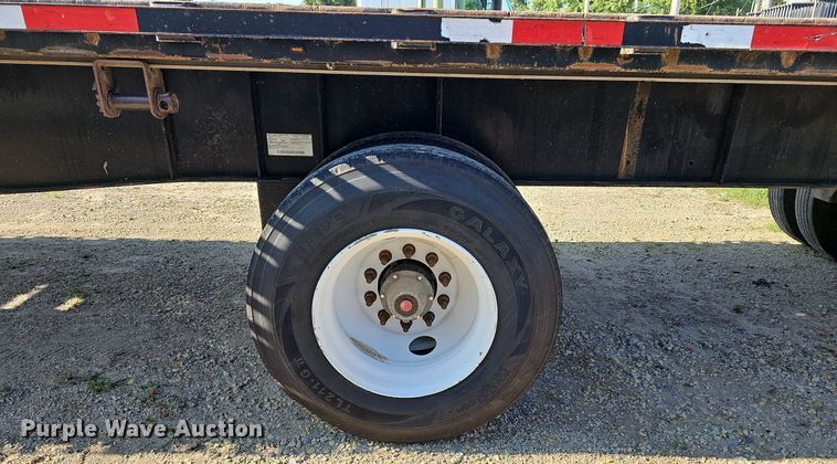 image for item DN8620 2012 Transcraft TL2000  flatbed trailer