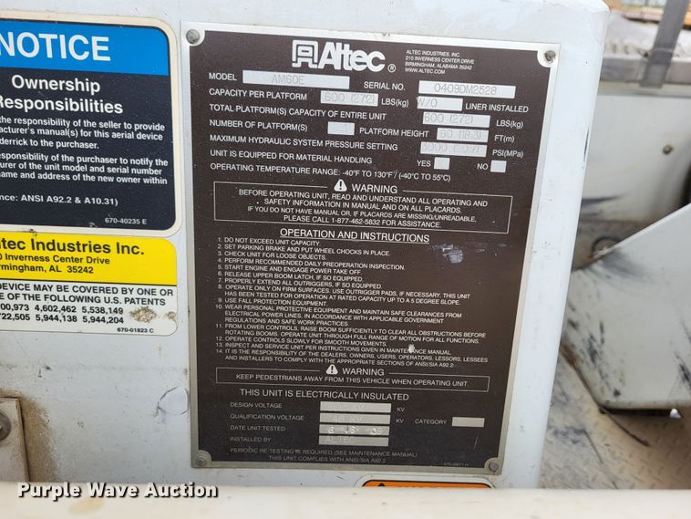 image for item DO3617 2010 Freightliner Business Class M2  bucket truck