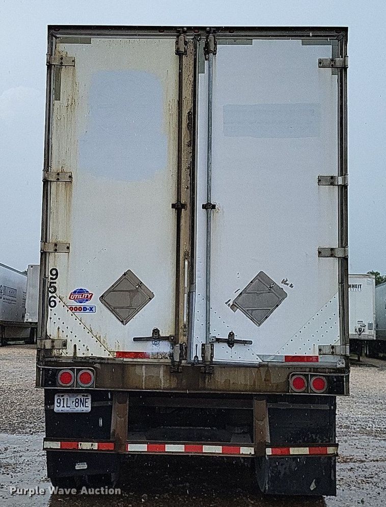 image for item DP5212 2008 Utility Trailers  dry van trailer