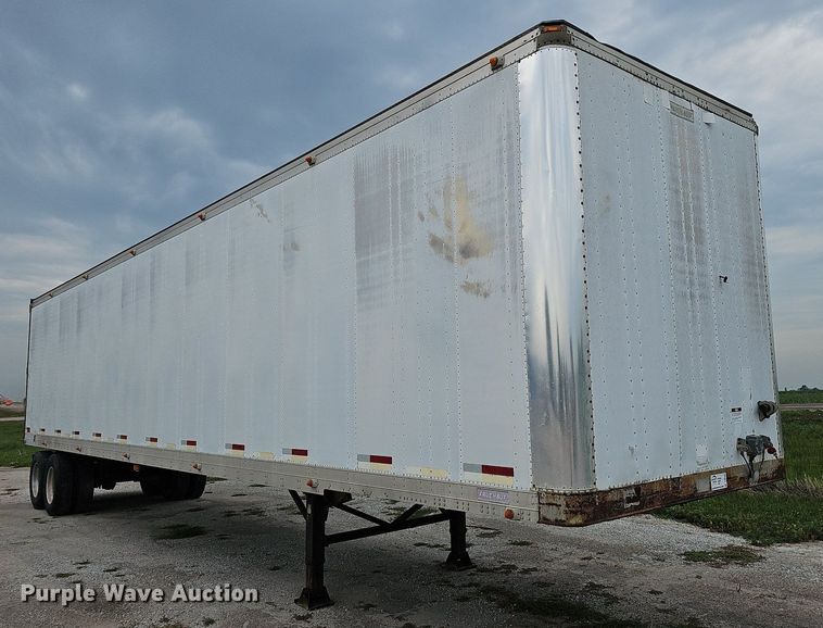 image for item DQ0096 1995 Fruehauf FBHLP-9 1.5-NF2-48W  dry van trailer