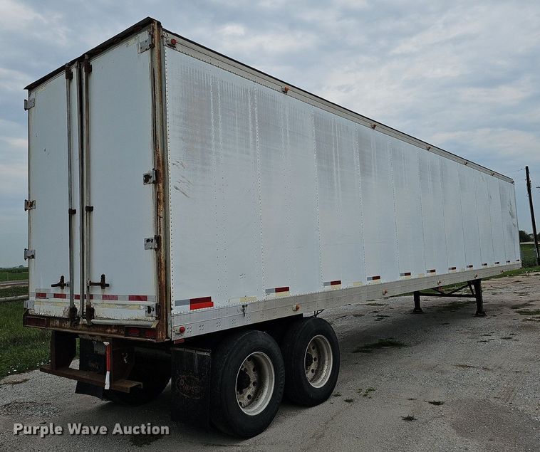 image for item DQ0096 1995 Fruehauf FBHLP-9 1.5-NF2-48W  dry van trailer