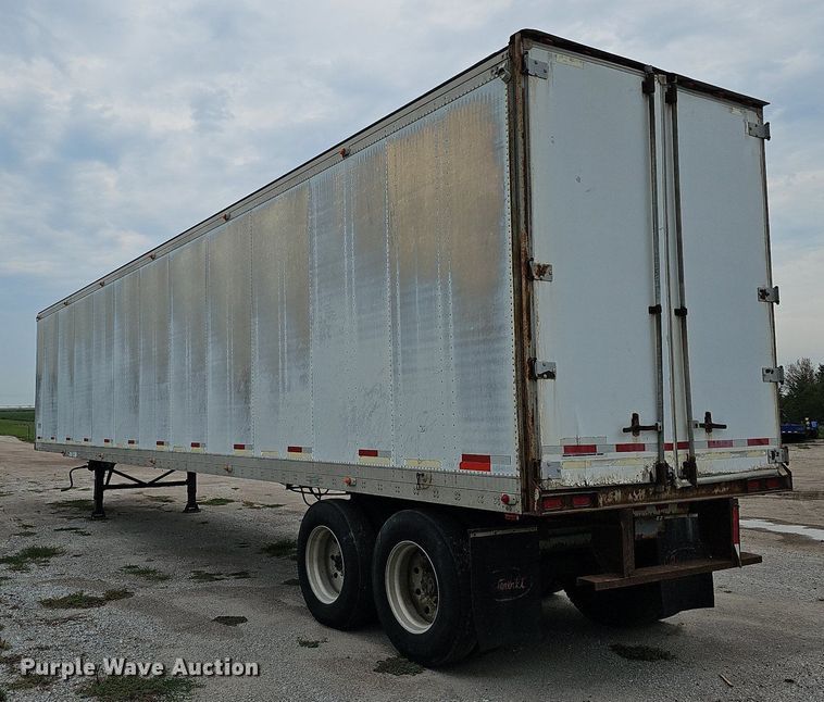 image for item DQ0096 1995 Fruehauf FBHLP-9 1.5-NF2-48W  dry van trailer