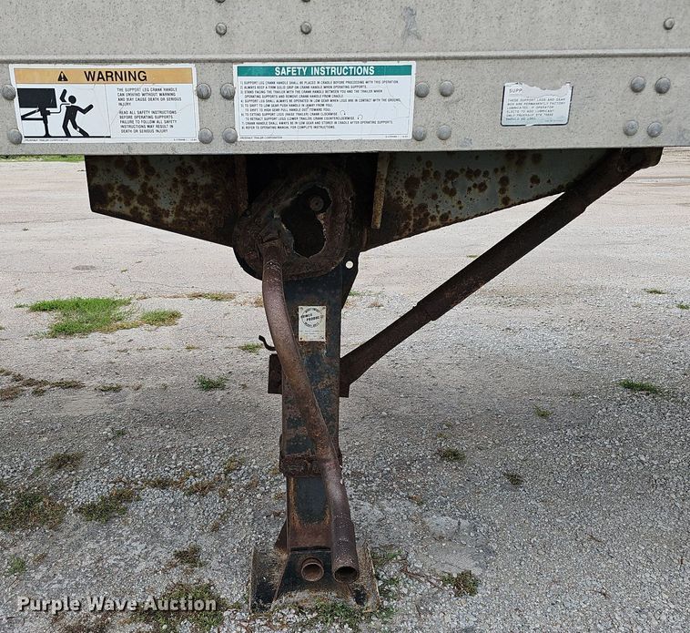 image for item DQ0096 1995 Fruehauf FBHLP-9 1.5-NF2-48W  dry van trailer