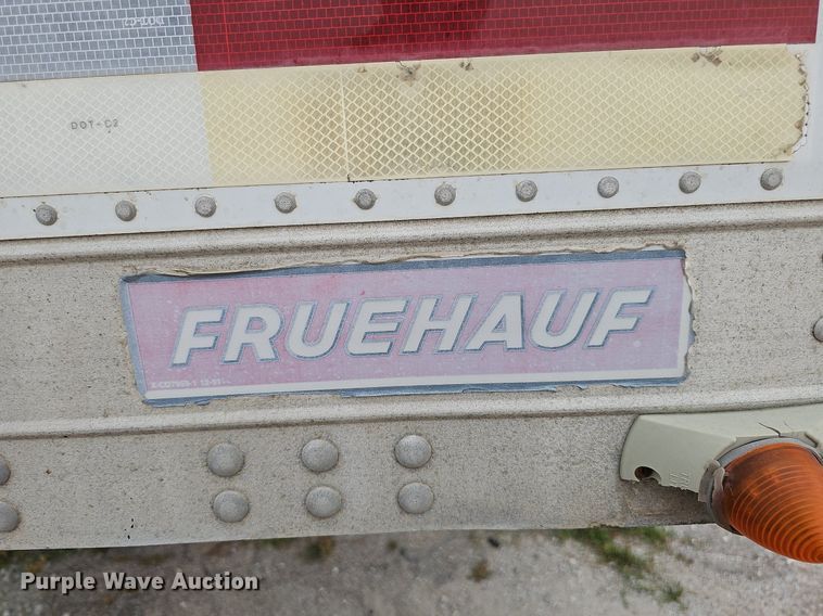 image for item DQ0096 1995 Fruehauf FBHLP-9 1.5-NF2-48W  dry van trailer