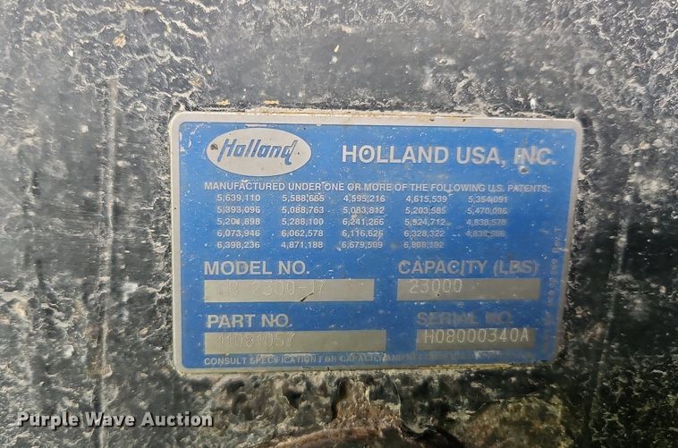 image for item DQ1808 2010 Wilson Trailers DWH-500  grain trailer