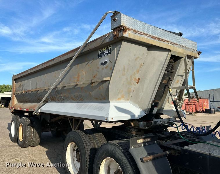 image for item DS2059 1994 Hilbilt  end dump trailer