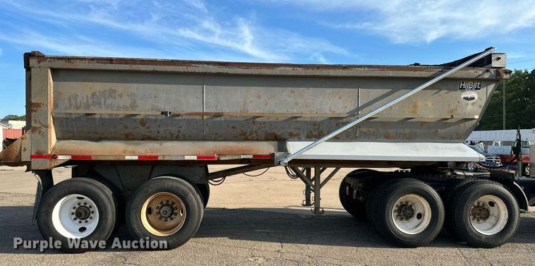 image for item DS2059 1994 Hilbilt  end dump trailer