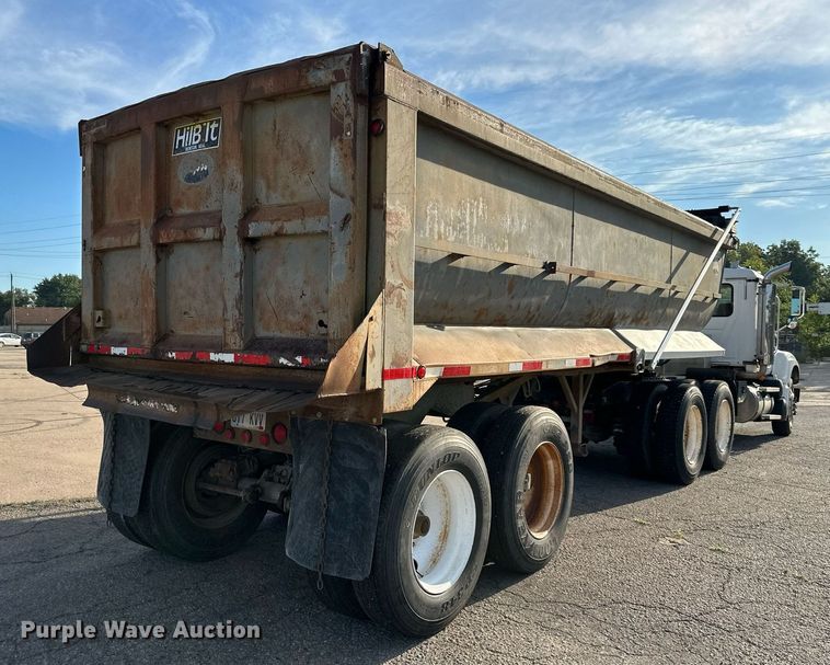 image for item DS2059 1994 Hilbilt  end dump trailer