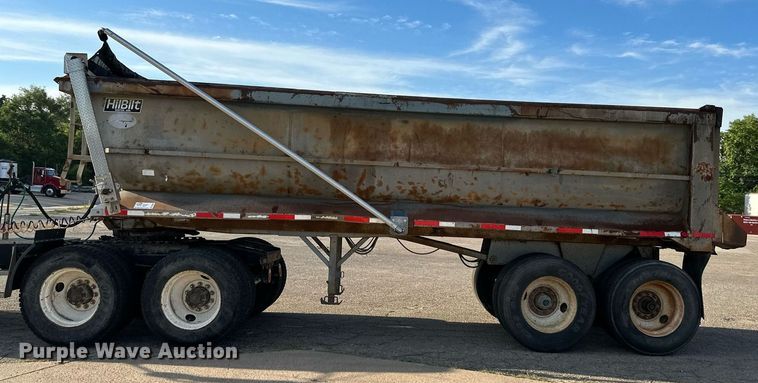 image for item DS2059 1994 Hilbilt  end dump trailer
