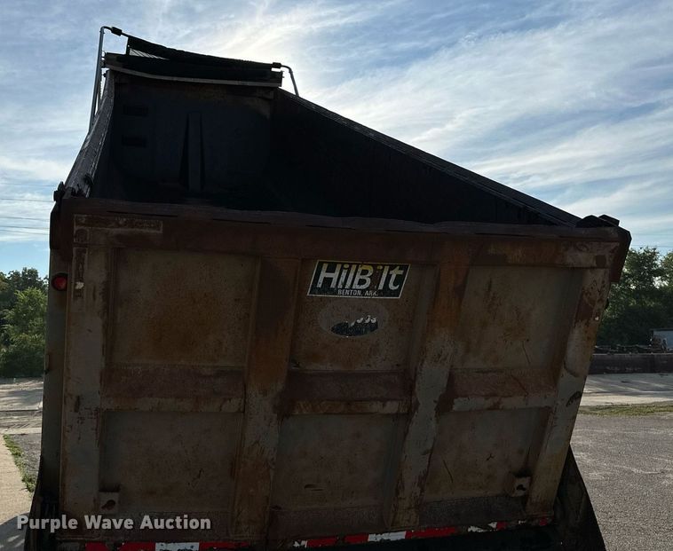 image for item DS2059 1994 Hilbilt  end dump trailer