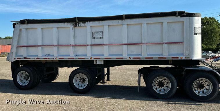 image for item DS2061 1996 Vantage  end dump trailer
