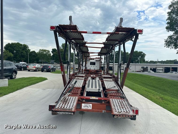 image for item DS2115 2016 Peterbilt 389  car carrier truck with car carrier trailer