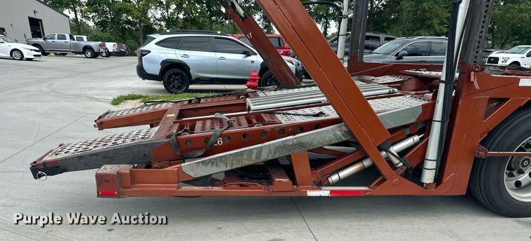 image for item DS2115 2016 Peterbilt 389  car carrier truck with car carrier trailer