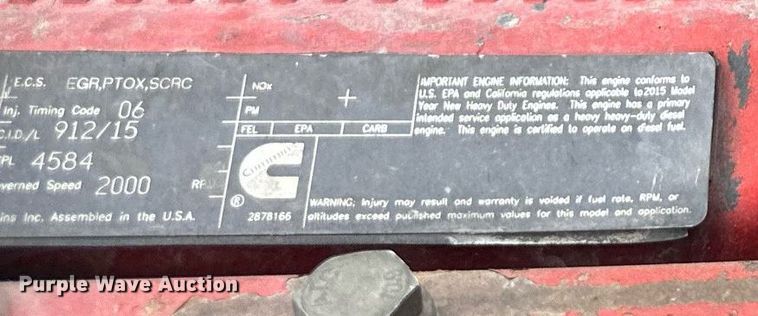 image for item DS2115 2016 Peterbilt 389  car carrier truck with car carrier trailer