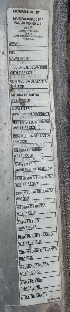 image for item JK9106 2011 Peterbilt 320  refuse truck