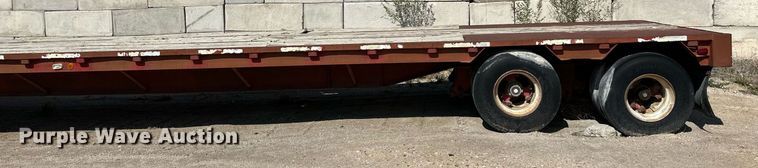 image for item KX9004 1980  drop deck trailer
