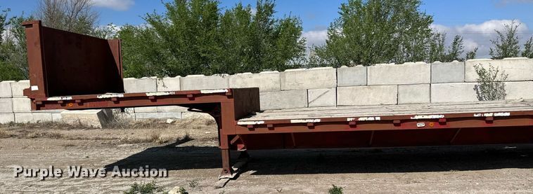 image for item KX9004 1980  drop deck trailer