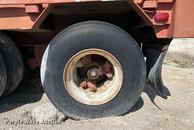 image for item KX9004 1980  drop deck trailer