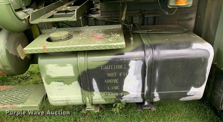 image for item LH9757 1983 Am General M923  flatbed truck