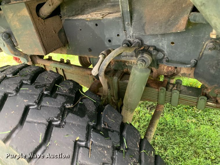 image for item LH9757 1983 Am General M923  flatbed truck